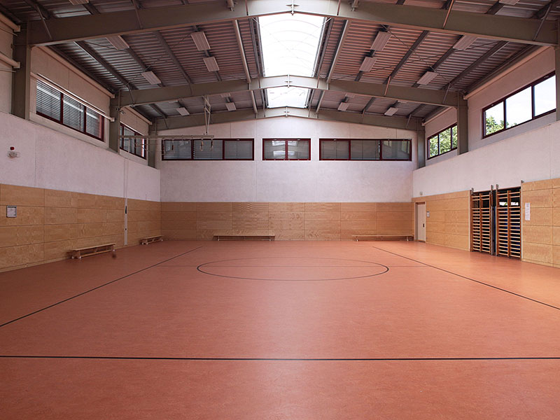 Wnętrze sali sportowej